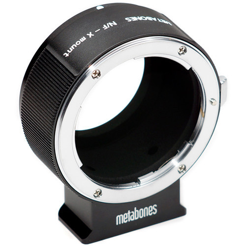 Metabones Nikon G Lens to Fujifilm X-Mount Camera Lens Mount Adapter (Matte Black)