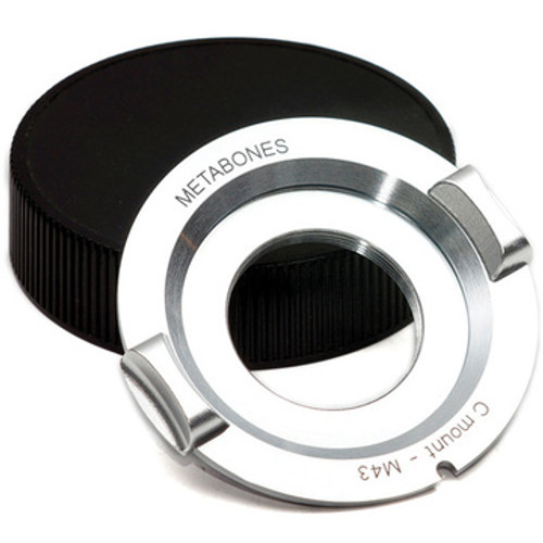 Metabones C mount to Micro 4/3 (Chrome) - Ver 3 (MB_C-m43-CH3)