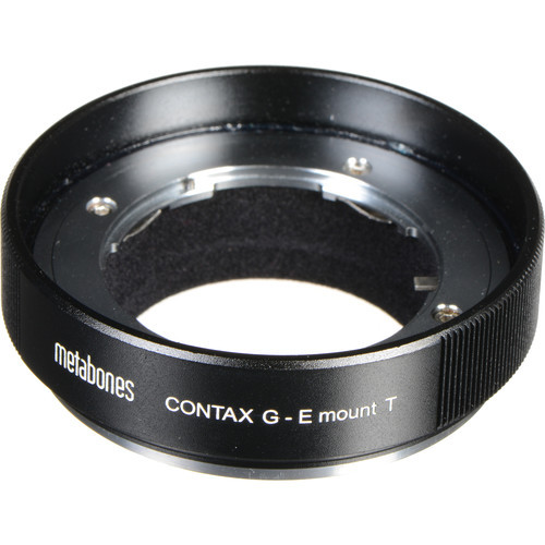 Metabones ContaxG to E-Mount T/ NEX (Black Matt) (MB_CG-E-BT1)