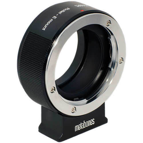 Metabones ROLLEI QBM to E-Mount (Black Matt) (MB_ROLLEI-E-BM1)