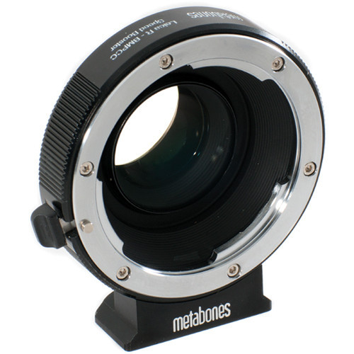 Metabones Speed Booster adaptor- Leica R to BMPCC Micro4/3 (Black Matt) (MB_SPLR-BMPCC-BM1)