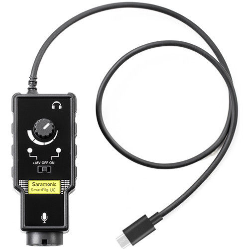 Saramonic SmartRig UC XLR Preamp Audio Adaptor (USB Type-C)