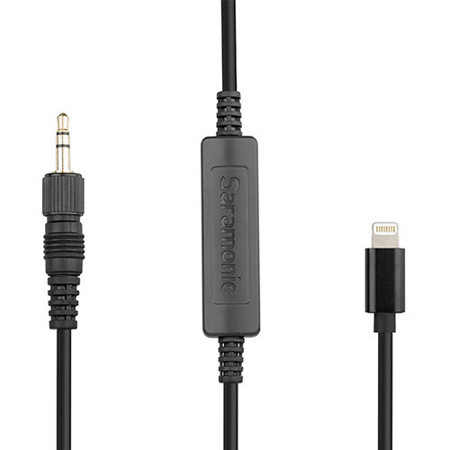 Saramonic LC-C35 TRS to Lightning Cable (Locking 3.5mm)