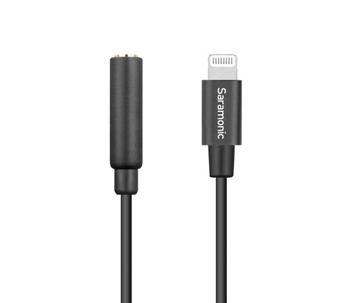 Saramonic SR-C2002 Female 6cm TRS To Lightning Cable 6cm