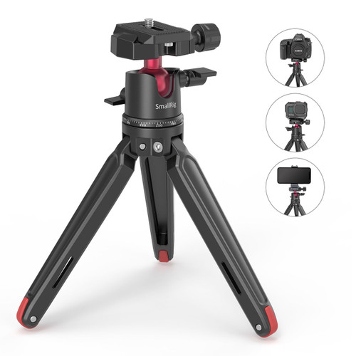 SmallRig Tabletop Mini Tripod with Panoramic Ball Head BUT2664