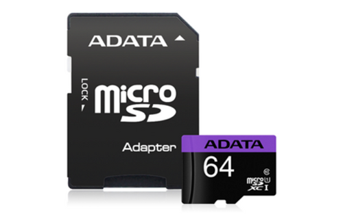 Adata Premier microSDXC UHS-I Card with Adapter 64GB
