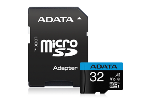 Adata Premier microSDHC UHS-I A1 V10 Card with Adapter 32GB