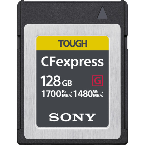 Sony CEBG128 Tough CFexpress Type B 128GB Memory Card