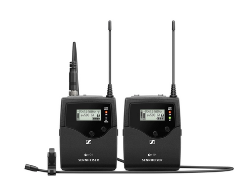 Sennheiser EW 512P G4 Pro Camera Wireless System with MKE-2 Gold Lavalier Microphone (AW+ Band)