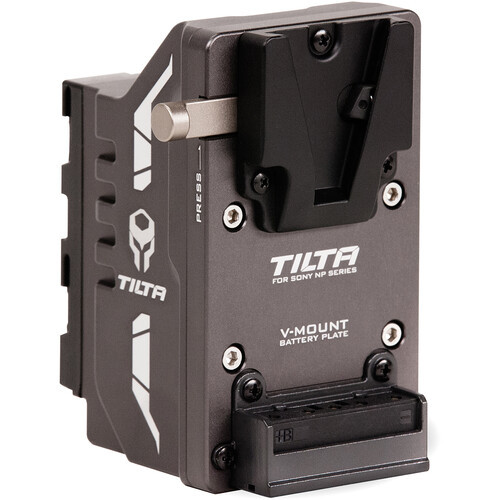 Tilta Sony L Series to V Mount Adapter Battery Plate Type I - Tilta Gray