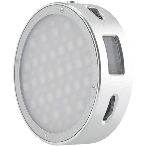 Godox R1 Round Mini RGB LED Magnetic Light (Silver)