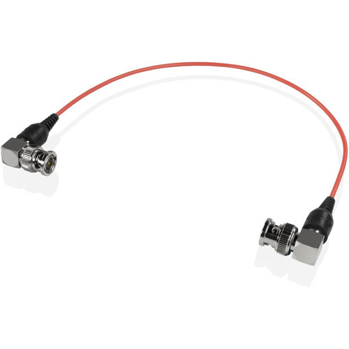 SHAPE 90-Degree Skinny BNC Cable 12" (Red)