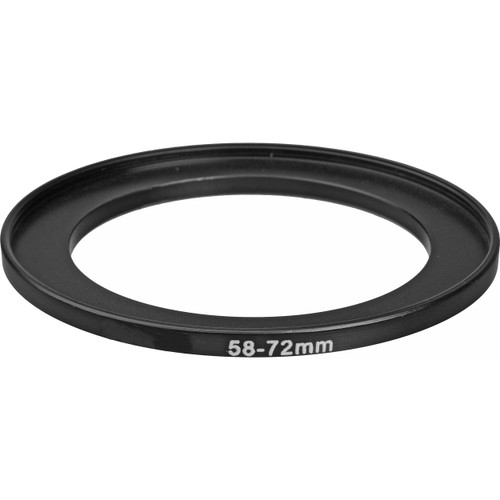 JJC 58-72 Step-Up Metal Ring Adapter Filter for Lenses