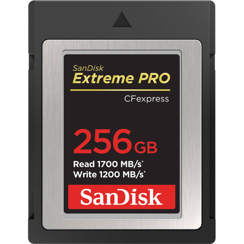 SanDisk 256GB Extreme PRO CFexpress Card Type B SanDisk 256GB Extreme PRO CFexpress Card Type B