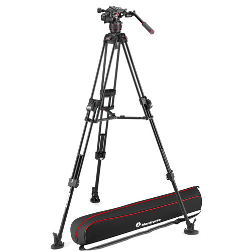 MANFROTTO NITROTECH 608 ALU 645 FAST TWIN TRIPOD