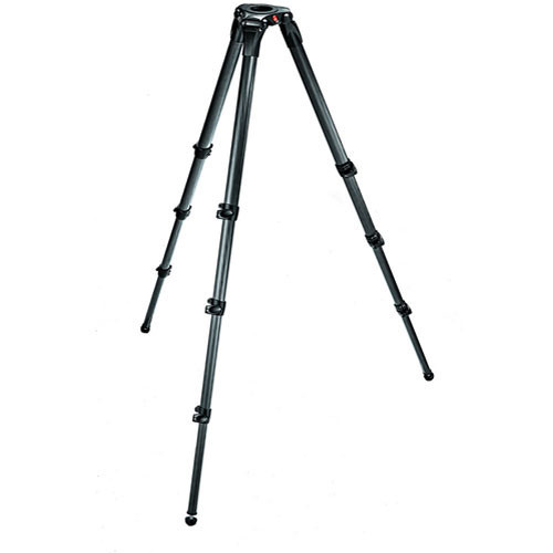 Manfrotto 536 Cf 3-Stage Video Tripod 75/100