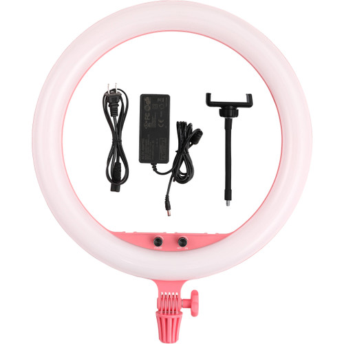 Godox LED Ring Light 18-Inch Pink