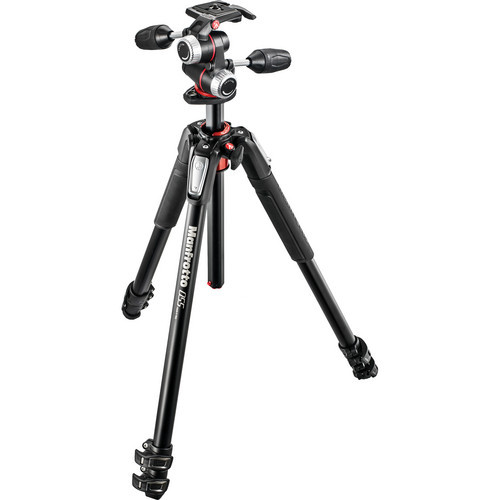 Manfrotto 055 Alu 3-S Kit W/ Xpro 3W Head