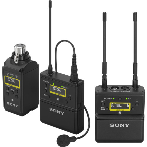 Sony UWP-D26 Bodypack Transmitter and XLR Plug-On Wireless Microphone Transmitter Package