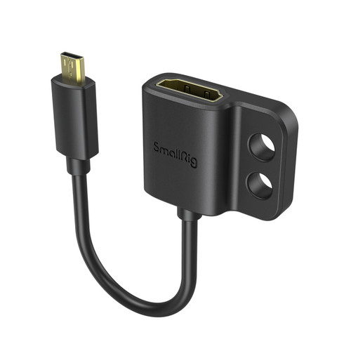 SmallRig Ultra Slim 4K HDMI Adapter Cable (Type D to A) 3021