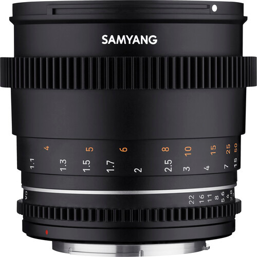 Samyang 85mm T1.5 Mk2 Canon M VDSLR