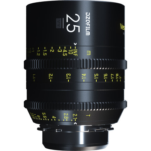 DZOFilm Vespid FF 25mm T2.1 PL mount Lens, with EF Mount Tool Kit