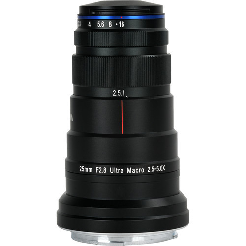 Laowa 25mm f/2.8 2.5-5X Ultra-Macro Lens - RF Mount