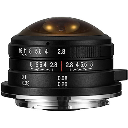 Laowa 4mm f/2.8 Circular Fisheye Lens - E Mount
