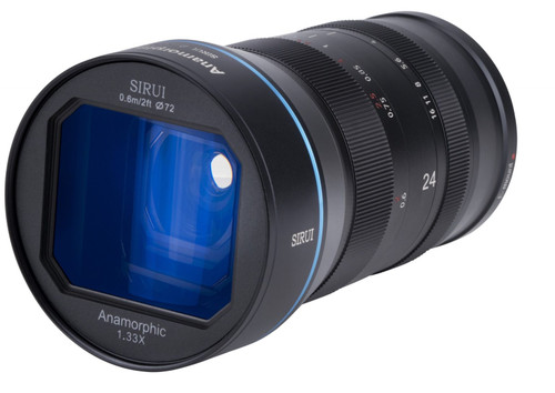 SIRUI 24mm f/2.8 Anamorphic 1.33X Lens for MFT Mount