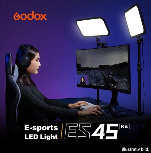 Godox ES45 E-Sport Anchor LED Light for Live Streaming