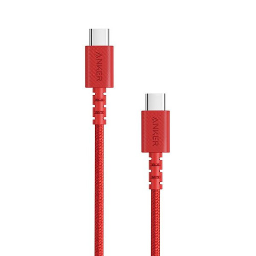 Anker PowerLine Select+ 1.8m USB-C to USB-C 2.0 with pouch (Red Nylon)