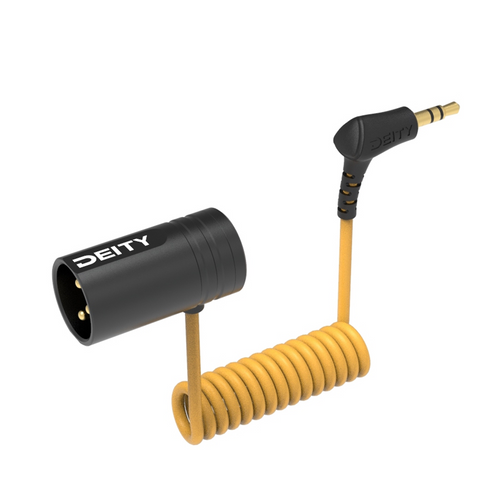 Deity 3.5mm TRS to 3-Pin XLR Phantom Power Convertor V-Link Cable