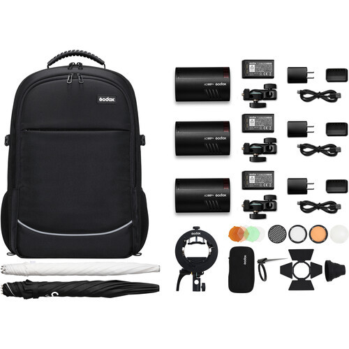 Godox AD100pro 3 light kits AD100pro-D