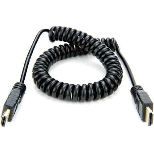 Atomos Full HDMI Coiled Cable (50cm to 65cm)