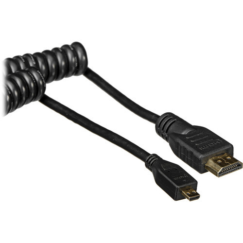 Atomos Micro to Full HDMI Coiled Cable (30cm to 45cm)