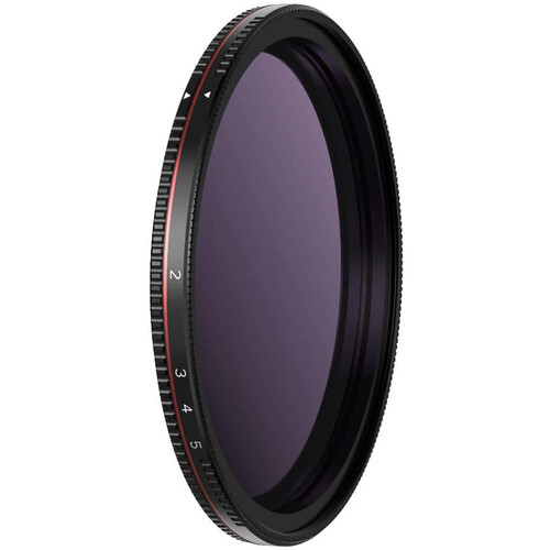 Freewell Hard Stop Variable ND 62MM 2-5 Stop (Threaded) for DSLR/Mirrorless Camera Filters