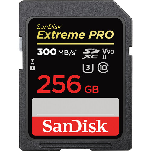 SanDisk 256GB Extreme PRO UHS-II SDXC V90 Memory Card | Auckland | NZ