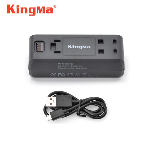 KingMa Insta360 One R battery Dual USB charger