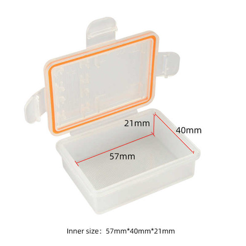 Kingma Plastic Battery Holder Storage Box Battery Case for LP-E8/LP-E6/LP-E5/EL5/BLF19