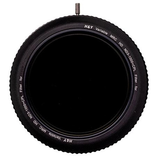 H&Y Filters RevoRing Variable ND3-ND1000 & Circular Polarizer Filter (37-49mm)