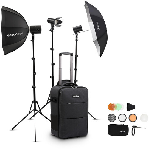 Godox AD100Pro & AD300Pro 3-Light Kit