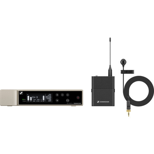 Sennheiser EW-D ME4 SET Digital Wireless Cardioid Lavalier Microphone System (R1-6: 520 to 576 MHz) Sennheiser EW-D ME4 SET Digital Wireless Cardioid Lavalier Microphone System (R1-6: 520 to 576 MHz)