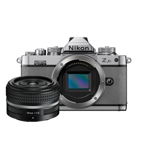 Nikon Z fc Camera Natural Grey with Nikkor Z 28mm F2.8 Se