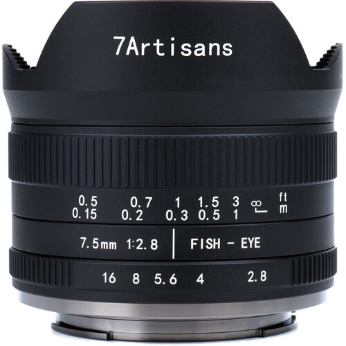 7artisans Photoelectric 7.5mm F2.8 mkii Canon (EOS-M Mount)