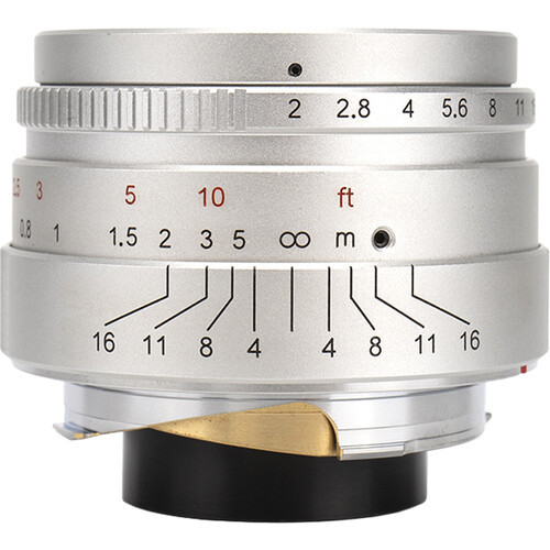 7artisans Photoelectric 35mm F2.0 Leica M Mount - Silver
