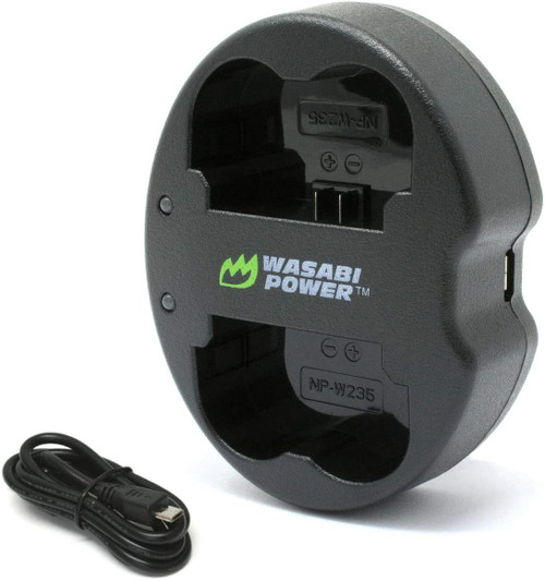 Wasabi Power Fujifilm NP-W235 Dual USB Battery Charger