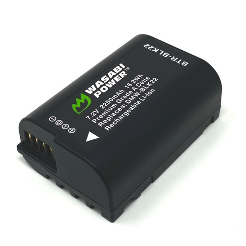 Wasabi Power Panasonic DMW-BLK22 Battery