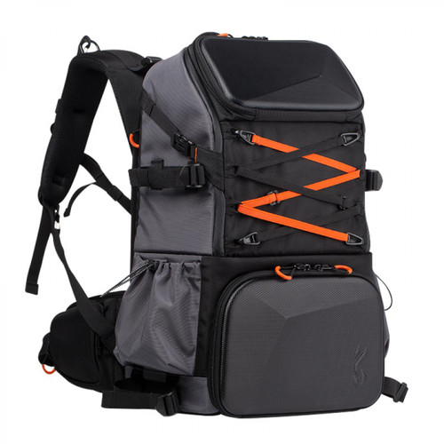 K&F Concept Outdoor Camera Backpack Large Photography Bag with Laptop Compartment Tripod Holder Waterproof Raincover Hiking Travel DSLR Backpack