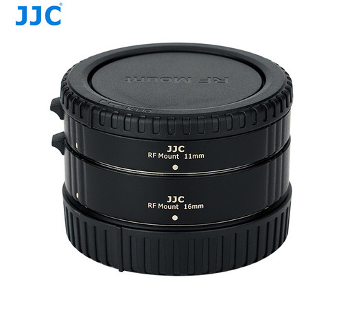 JJC AET-CRFII Auto Focus Extension Tube for Canon RF Mount (11/16mm Sets)