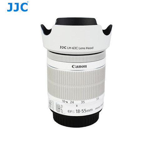 JJC Lens Hood for Canon EW-63C (White)